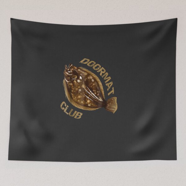Item preview, Doormat Club Summer Flounder Fishing designed and sold by Christineaz.