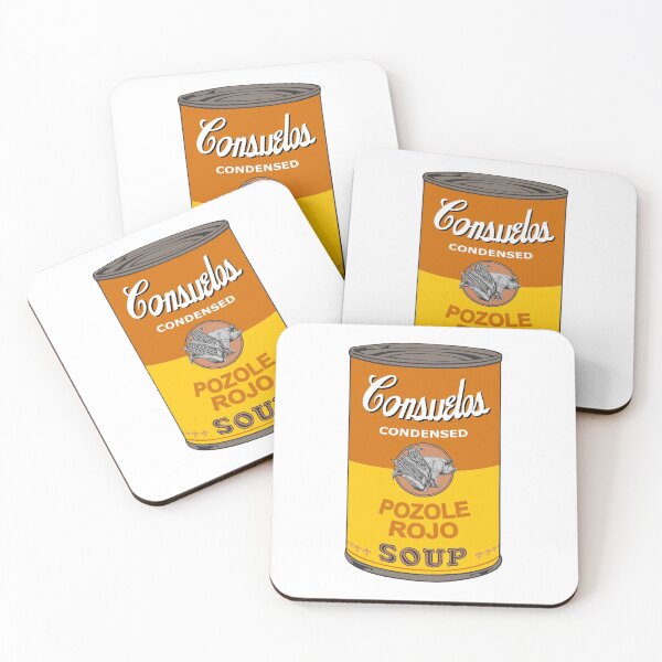 Item preview, Mexican Andy Warhol soups - Consuelos pop art - Pozole Rojo designed and sold by Groenendijk.
