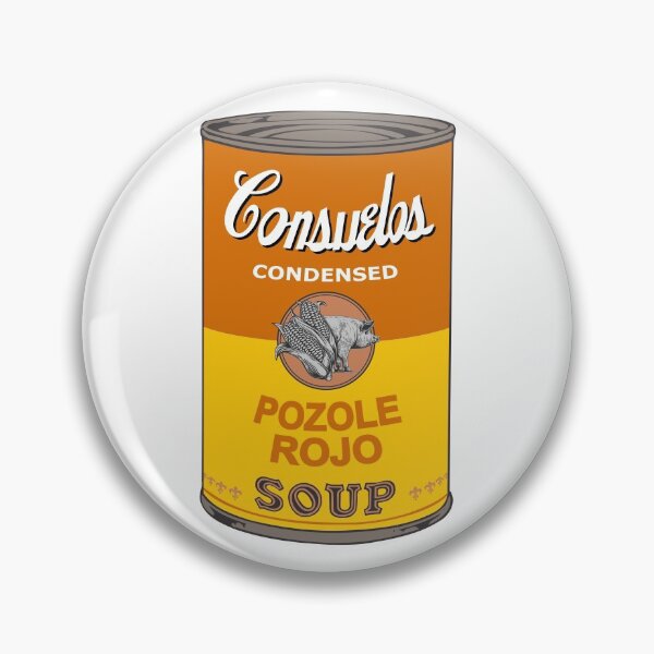 Item preview, Mexican Andy Warhol soups - Consuelos pop art - Pozole Rojo designed and sold by Groenendijk.