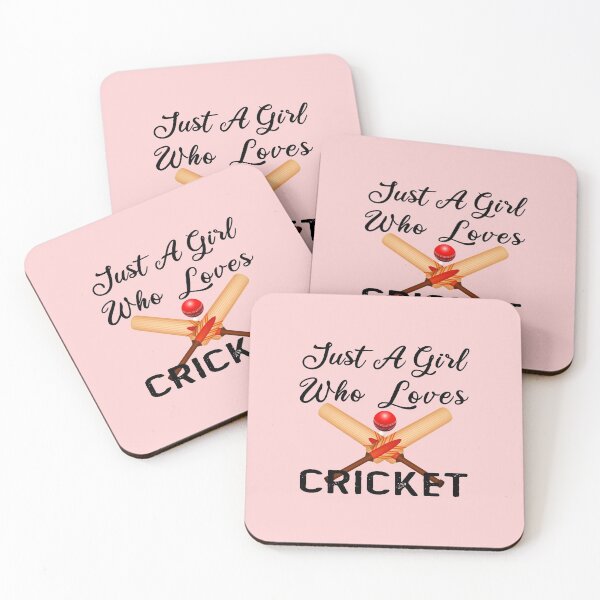 Item preview, Just A Girl Who Loves Cricket / Cricket Girls / Funny Gift Ideas For Cricket Lover designed and sold by biigshow.