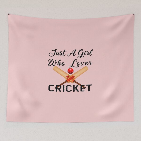 Item preview, Just A Girl Who Loves Cricket / Cricket Girls / Funny Gift Ideas For Cricket Lover designed and sold by biigshow.