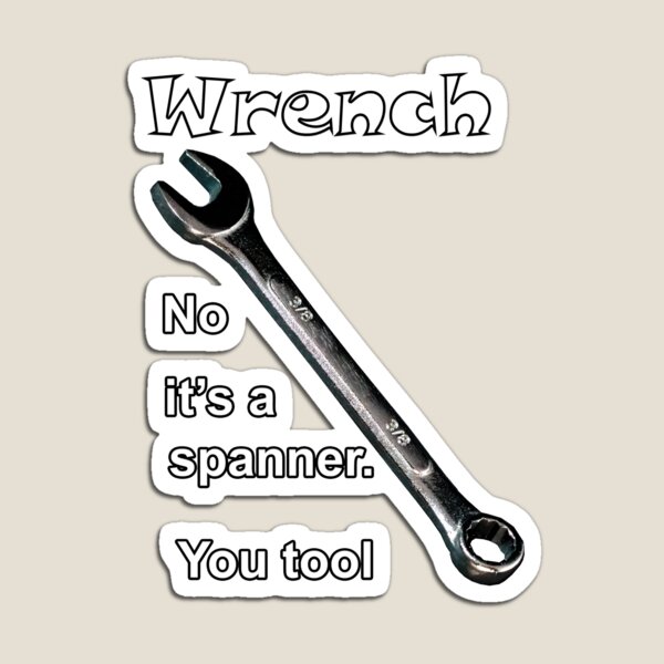 Item preview, Wrench, spanner designed and sold by Millysuewood.