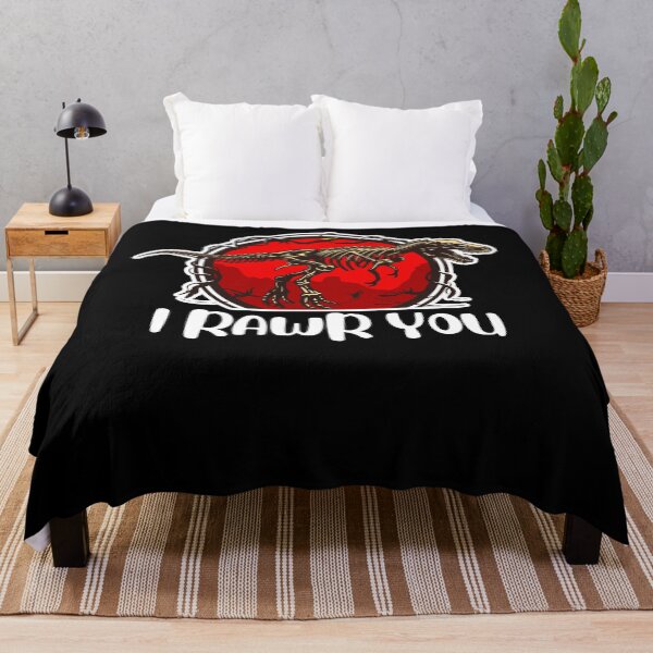 Item preview, I rawr you dinosaur valentine's boyfriend gift for him & for her - T-rext valentine's day designed and sold by oussama dif.