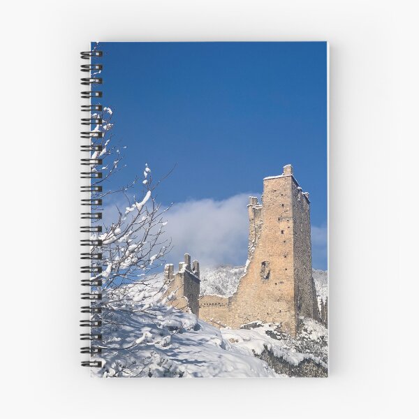 Item preview, the snow-covered Miglos castle designed and sold by AHELENE.