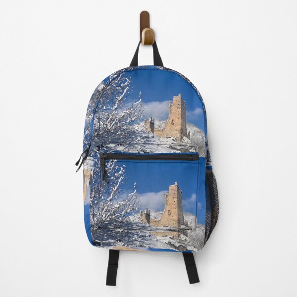 Item preview, the snow-covered Miglos castle designed and sold by AHELENE.