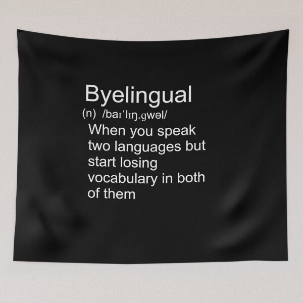 Item preview, Byelingual definition  designed and sold by koopshop.