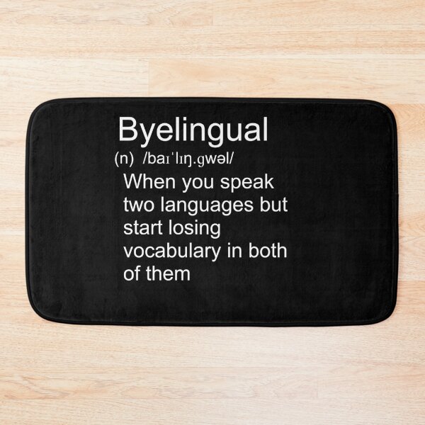 Item preview, Byelingual definition  designed and sold by koopshop.