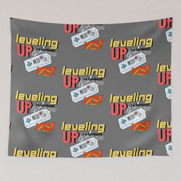 Item preview, Husband Art,  Gamer Hubby, Married Gift, Leveling up to Husband, Gamer designed and sold by Childy.