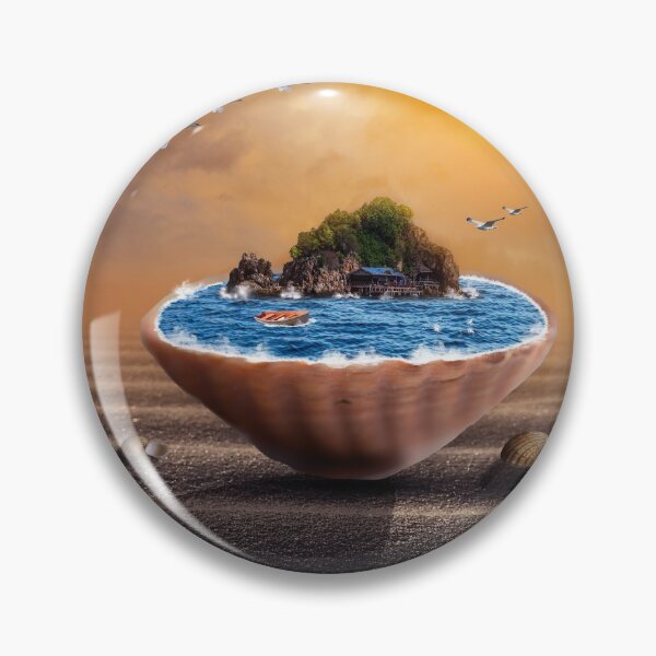 Item preview, Island in a shell designed and sold by koalas1414.