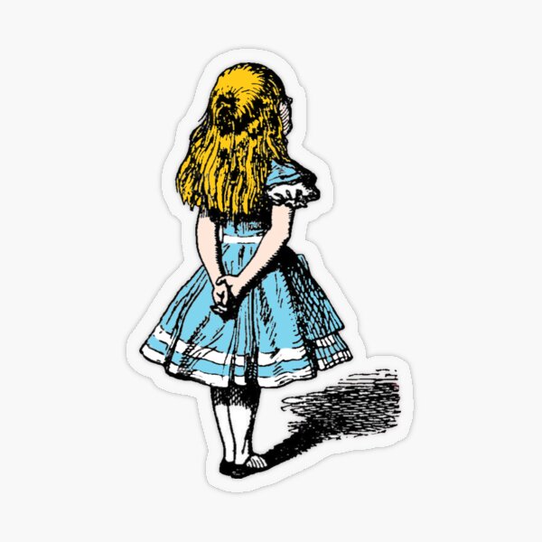 Alice in Wonderland Sticker - Pipsy