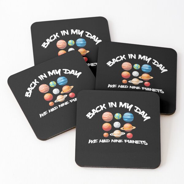 Item preview, back in my day, we had nine planets t-shirt  designed and sold by Perfectstyles.