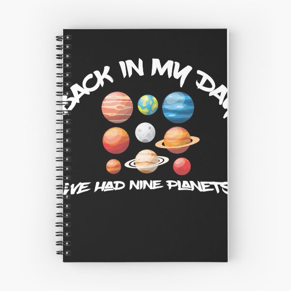 Item preview, back in my day, we had nine planets t-shirt  designed and sold by Perfectstyles.