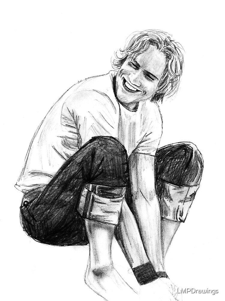 Drawing Digital painting Watercolor painting Sketch Heath Ledger angle  face monochrome png  PNGWing
