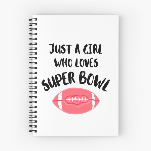 Item preview, Just a girl who loves Super Bowl designed and sold by windcolors.