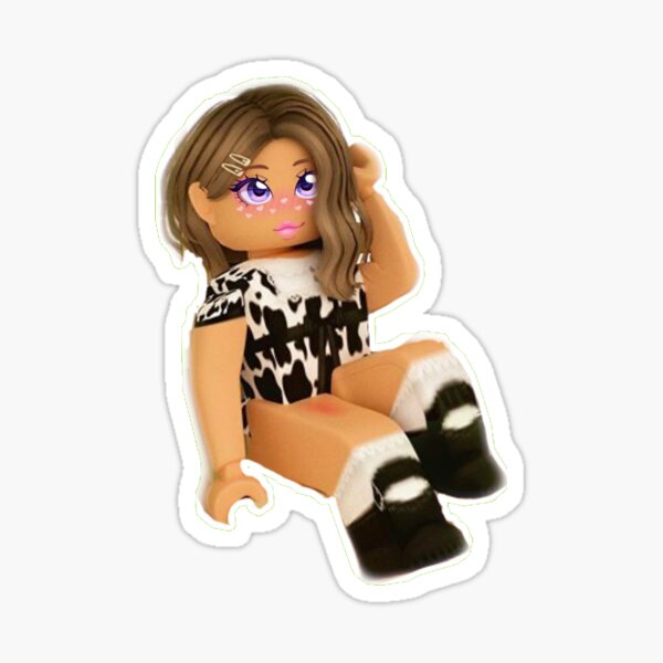 Roblox Cute Avatar 3 Sticker By Xxkylis Redbubble - roblox rich girl gfx