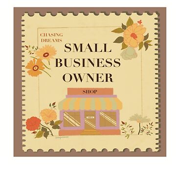 Artwork thumbnail, TIMELESS SMALL BUSINESS OWNER STAMP by Shailjaart