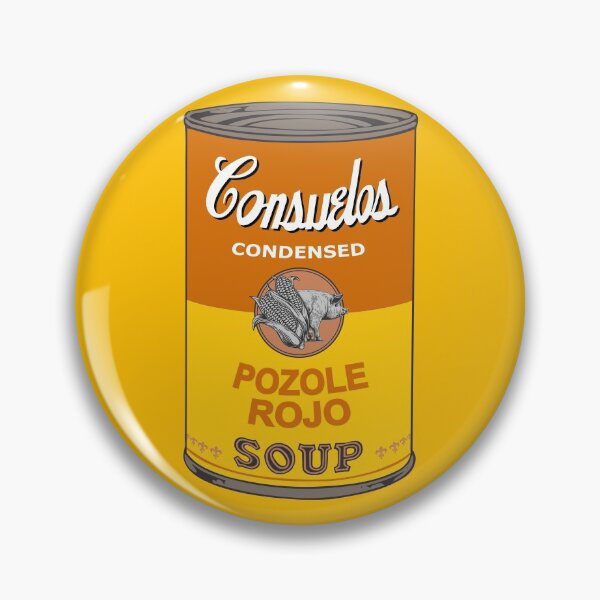 Item preview, Mexican Andy Warhol soups - Consuelos pop art - Pozole Rojo designed and sold by Groenendijk.