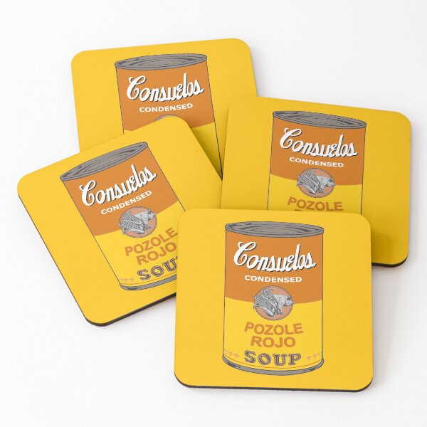 Item preview, Mexican Andy Warhol soups - Consuelos pop art - Pozole Rojo designed and sold by Groenendijk.