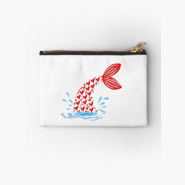 Item preview, mermaid hearts Valentine's day gift - mermaid valentine's boyfriend gift for him, for her designed and sold by oussama dif.