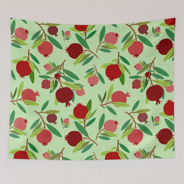 Item preview, Pomegranate Garden pattern designed and sold by lanolga.
