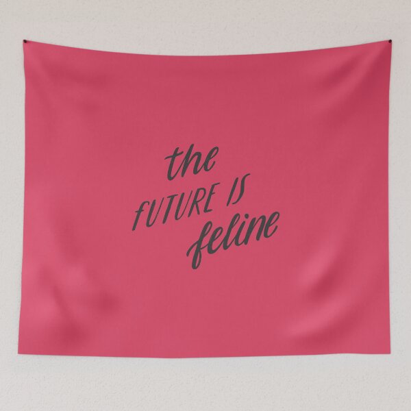 Item preview, The future is feline designed and sold by chulitad.