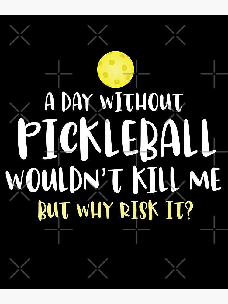 Pickleball lover promo pens with funny quote