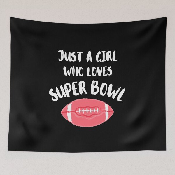 Item preview, Solo una chica que ama el Super Bowl designed and sold by windcolors.