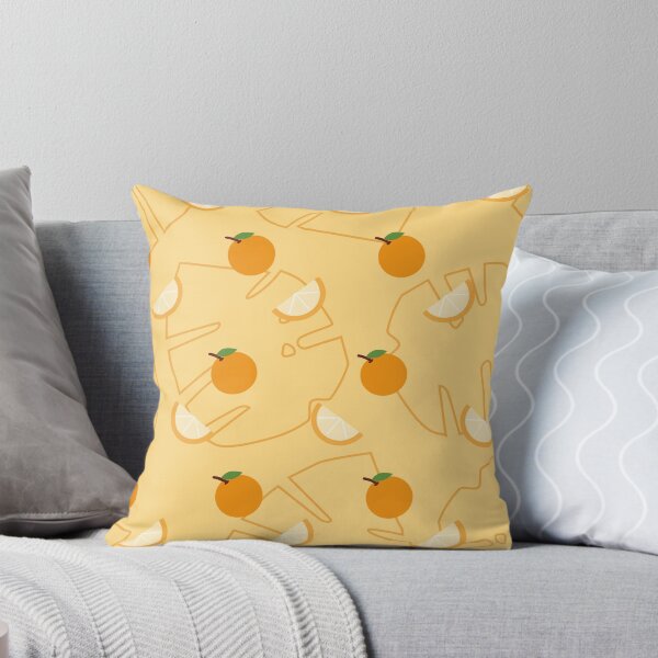 Item preview, Yellow Orange Fruit Leaf Pattern designed and sold by thebig3-.