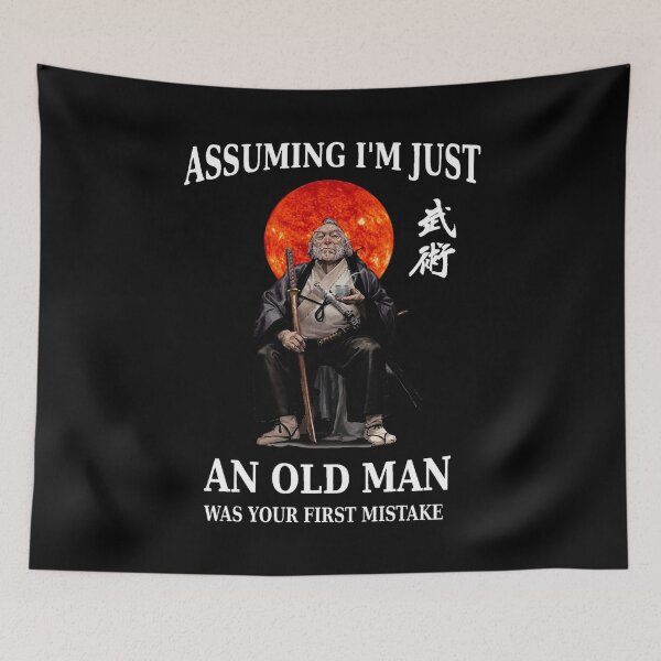 Item preview, Beware of an old man in a profession where men usually die young.  designed and sold by idascott.