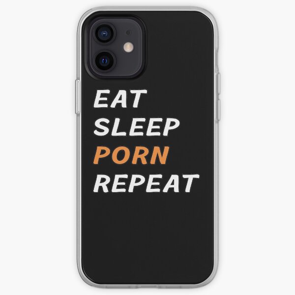 comer dormir porno repetir Funda blanda para iPhone