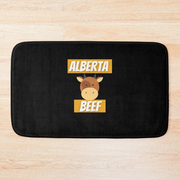 Item preview, Alberta Beef Trucker Hat designed and sold by PrintexDesigns.