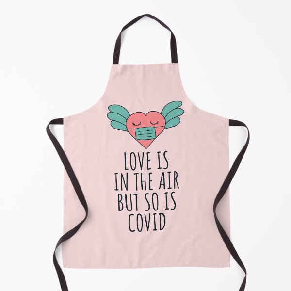 Item preview, Love is in the air but so is covid gift for valentine in quarantine designed and sold by JokeGysen.