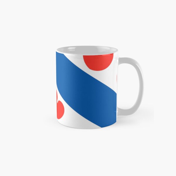 Flag of Friesland in its Official Colors Classic Mug