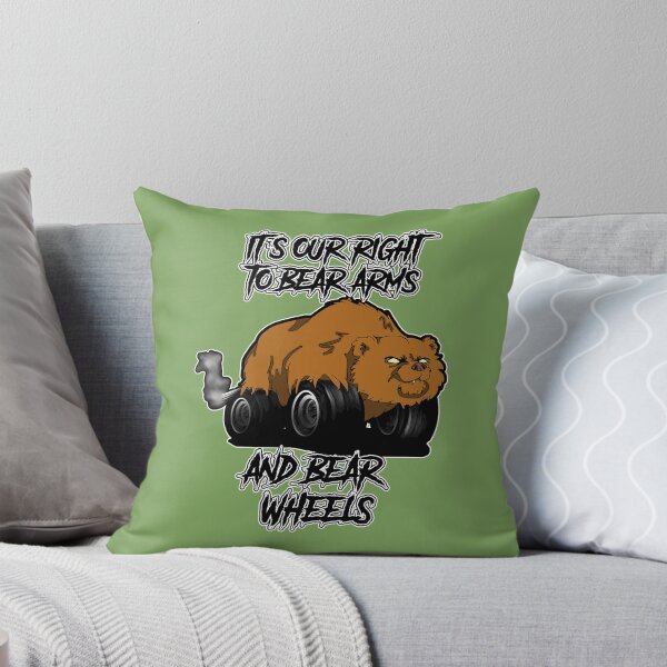 Item preview, Grizzly Bear Monster Wheel: Right to Bear Arms and Bear Wheels designed and sold by iduzarts.