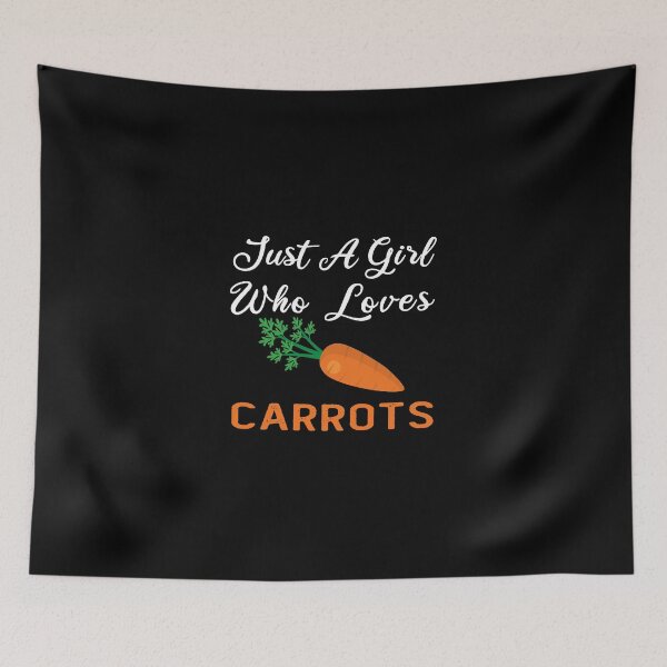 Item preview, Just A Girl Who Loves Carrots / Carrots Girls / Funny Gift Ideas For Carrots Lover designed and sold by biigshow.