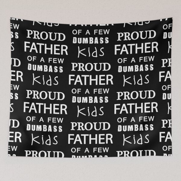 Aperçu de l'œuvre Fier père de quelques enfants stupides : chemise cadeau fête des pères, t-shirt pour homme, cadeau drôle de chemise de papa fier pour papa stupide enfants créée et vendue par mehmoure.