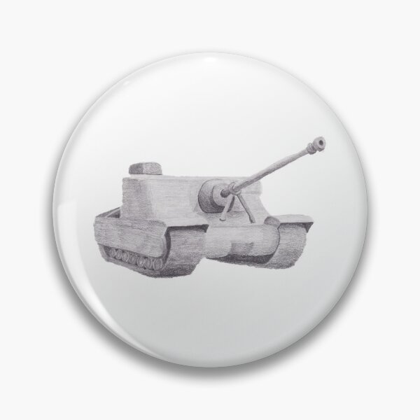 Item preview, A39 Tortoise British Assault Tank - Hand Drawn  designed and sold by Imminentfate.