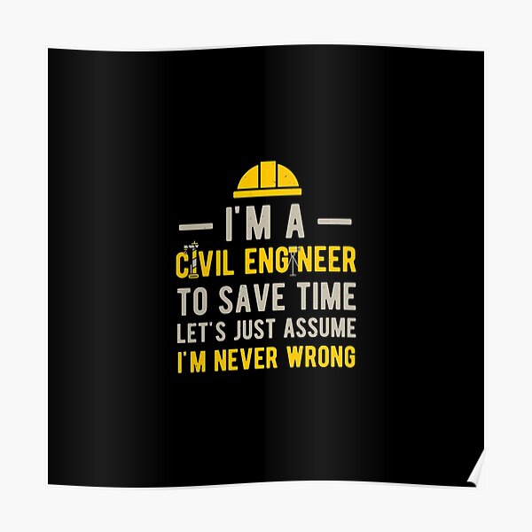 Civil Engineer Civil Engineer Gift Civil Engineer Sign - Etsy UK