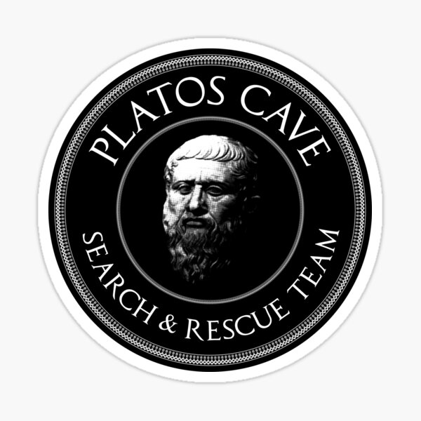 Item preview, Plato's Cave Rescue Team - Philosophy Gift designed and sold by The Philosopher's Shirt.