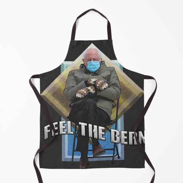 Item preview, Bernie Sanders mittens meme designed and sold by MoreLikeIt.
