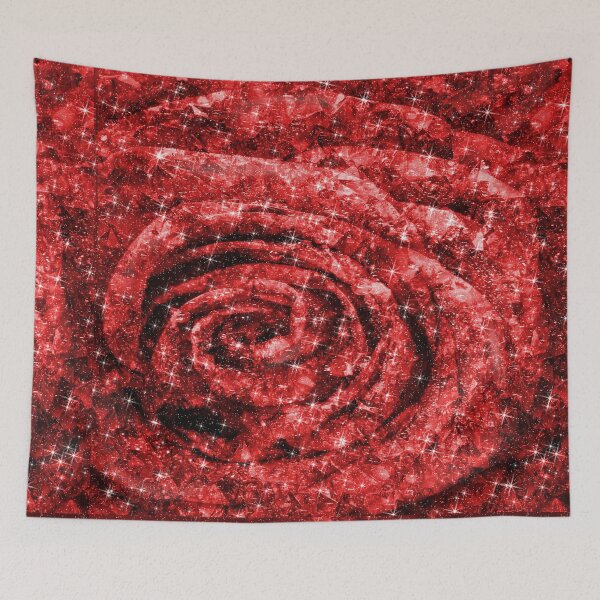 Item preview, Red Crystal Diamond Rose Valentine's Day Love designed and sold by Jolly-Yosei.