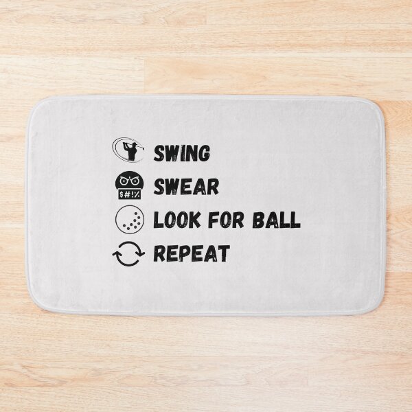 Item preview, Swing Swear Look For Ball Repeat - Funny Golf designed and sold by GasparArts.