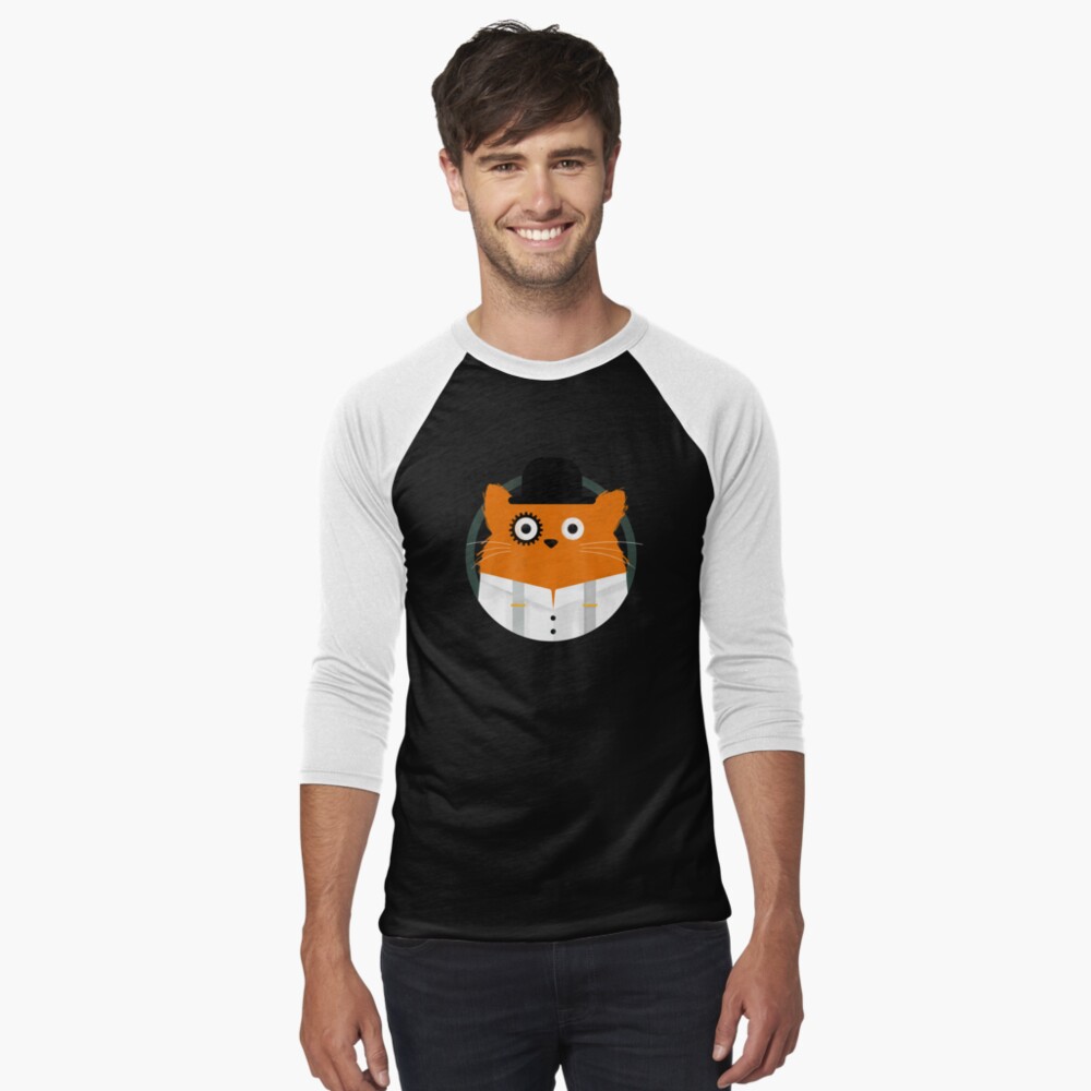 Item preview, Baseball ¾ Sleeve T-Shirt designed and sold by Doozal.