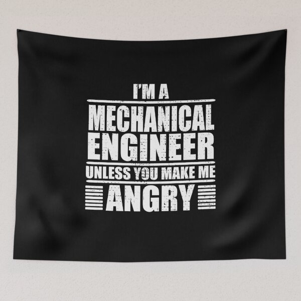 Item preview, I Am A Mechanical Engineer Unless You Make Me Angry  designed and sold by Adel Qasem.