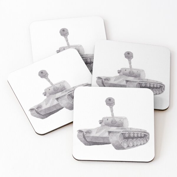 Item preview, M26 Pershing Heavy Tank - Hand Drawn  designed and sold by Imminentfate.