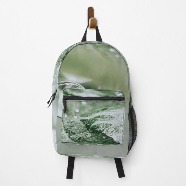 Item preview, Dewdrops on green leaf after the rain designed and sold by Melissa Peltenburg.