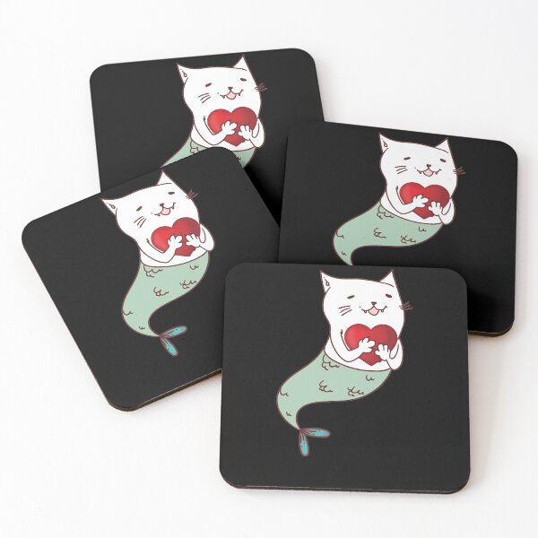 Item preview, cat Love heart Valentine's -  Valentine's day gift for her or him designed and sold by oussama dif.
