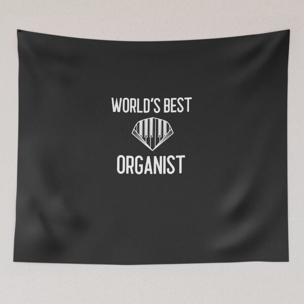 Item preview, World's Best Organist - Funny Pipe Organ Church Organist Gift designed and sold by EricJP.