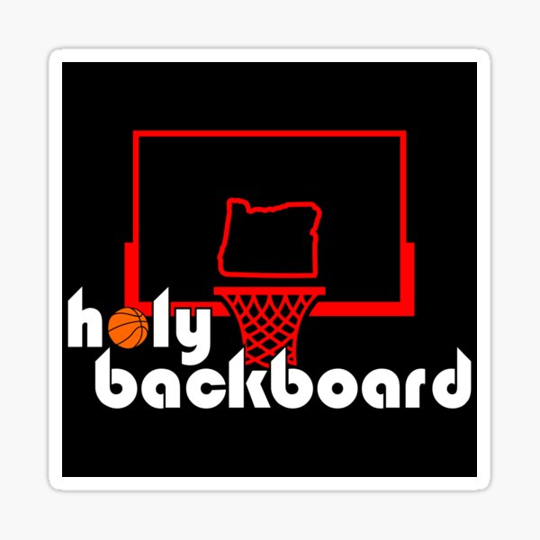 Basketball Backboard Stickers Redbubble