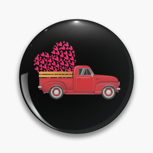 Item preview, Red truck heart Valentine's -  heart of hearts Valentine's day gift for her or him designed and sold by oussama dif.